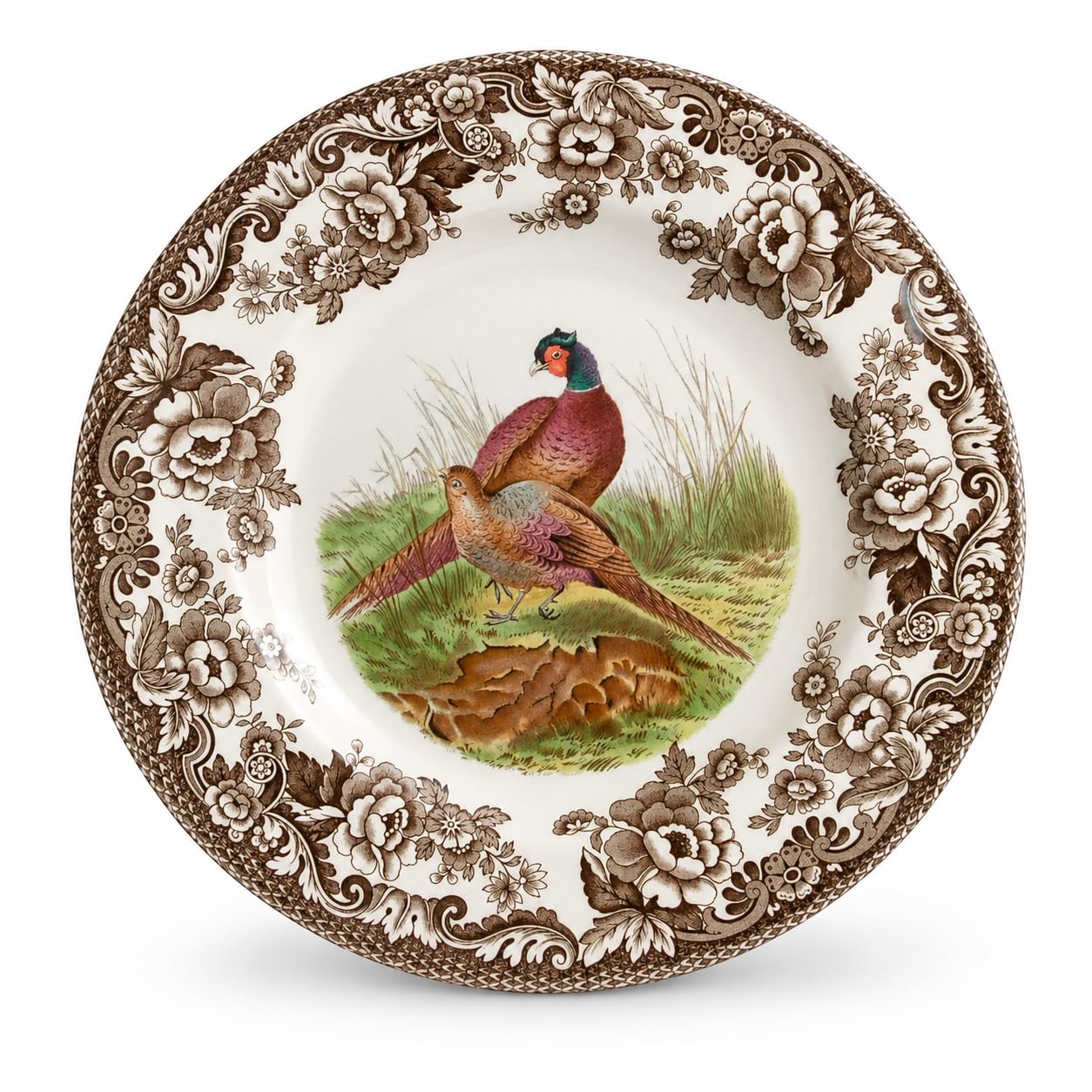 Amazon.com | Spode Woodland Pheasant Dinner Plate - 10.5